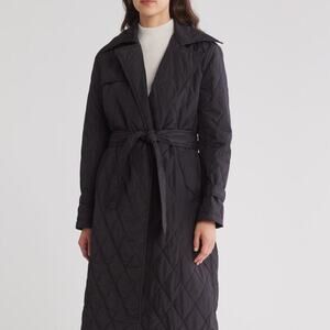 Rebecca Minkoff Black Diamond Trench Coat